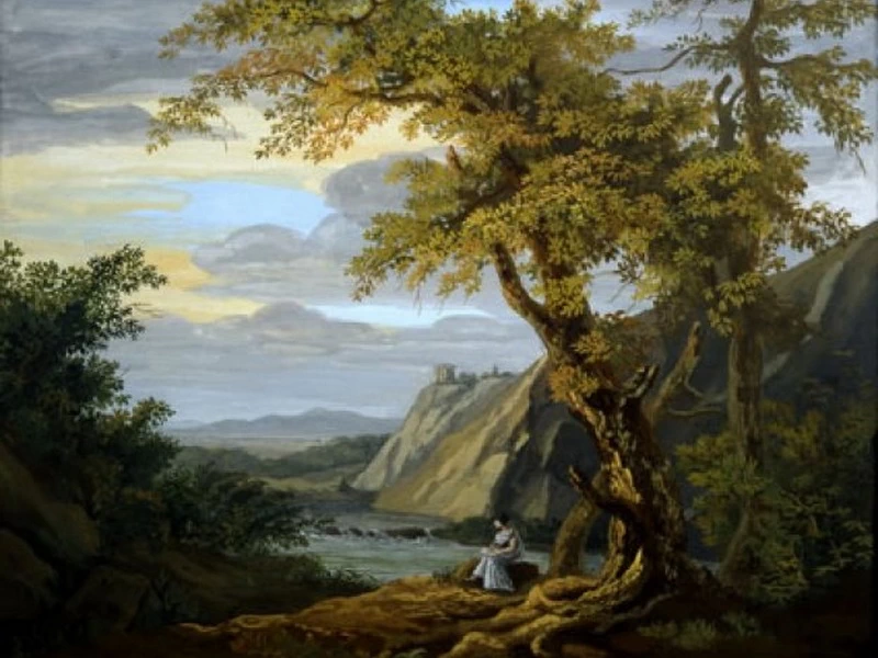 1756-Marianna Candidi Dionigi - Paesaggio - Galleria Nazionale d'Arte Moderna e Contemporanea, Roma